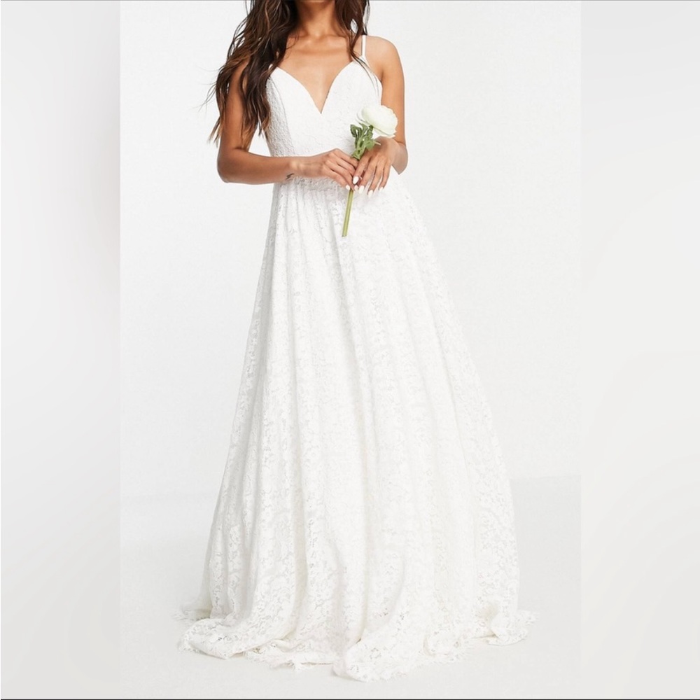 ASOS ADRIANA LACE CAMI DRESS